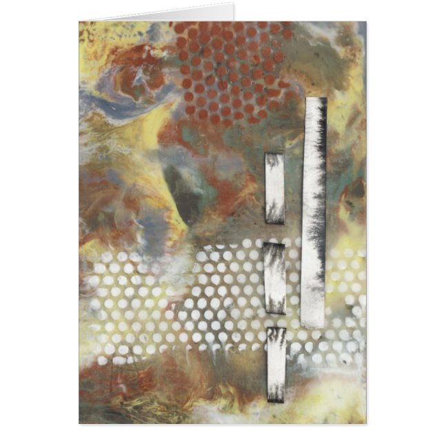 Cartão Pixels II marmoreados (Frente)