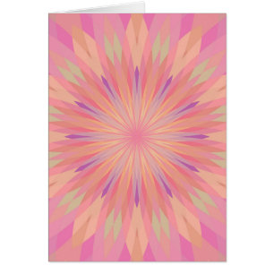 Cartão Pixels rosa 3