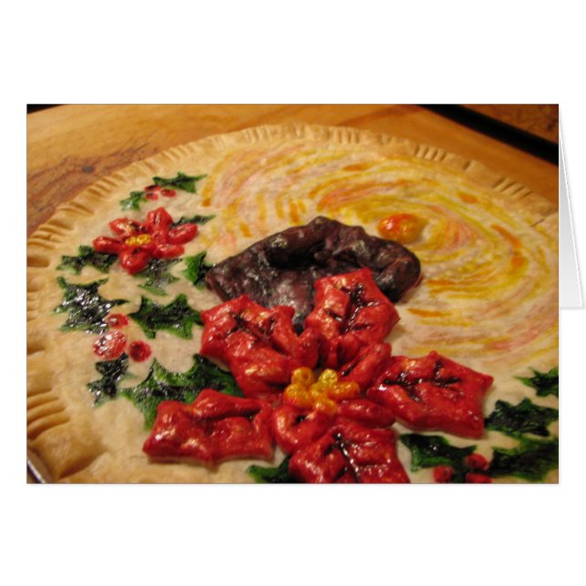 Cartão Pizza de Vela (Frente Horizontal)