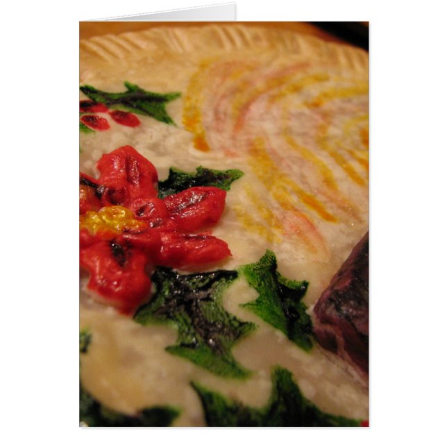 Cartão Pizza de Vela (Frente)