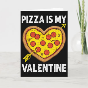 Cartão Pizza É Meu Namorado Camiseta Masculina Feminina M
