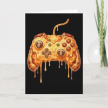 Pizza Gamer Engraçado para Menino Entusiasta de Ví