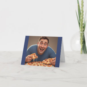 Cartão Pizza Man