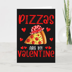 Cartão Pizzas São Meu Dia dos Namorados Amantes de Comida
