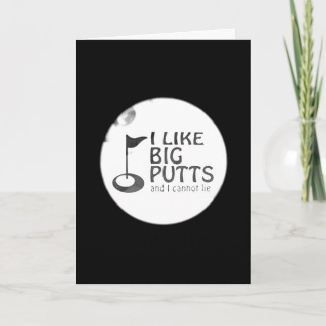 CARTÃO PLACA ANIVERSÁRIA DO "ÚLTIMO GOLFER" (Frente)