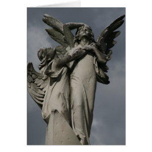 Cartão Placa Anjo de Ligação Celestial
