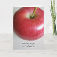 Placa Apple para Retirada de Professores