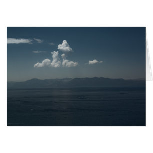 Cartão Placa Blues de Verão