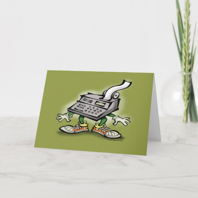 Cartão Placa calculadora (Frente)