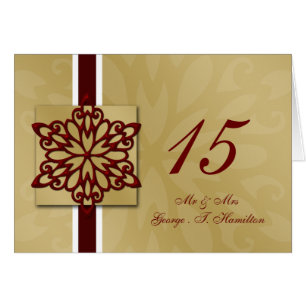 Cartão placa casamento no inverno com flocos de neve verm