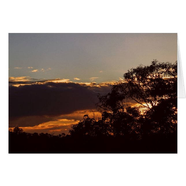 Cartão Placa Cloudscapes (Frente Horizontal)