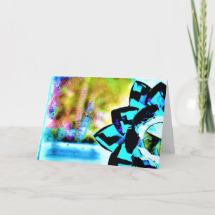Cartão Placa Crystal / Abstrato Art