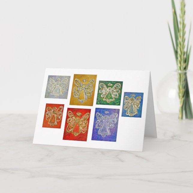 Cartão Placa da série Angel Color (Frente)