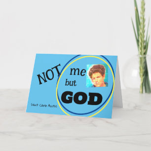 Cartão Placa de Acutis santo