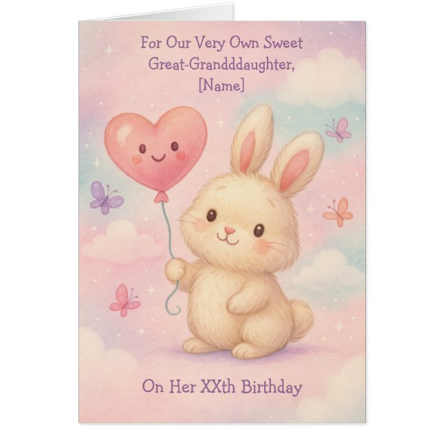 Cartão Placa de Aniversário Completamente Personalizada p (Frente)