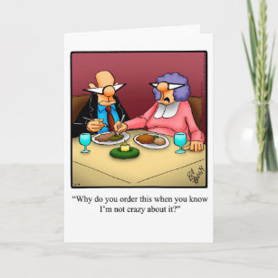 Cartão Placa de Aniversário de Humor do casamento