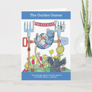 Cartão Placa de Aniversário do Mole Vault