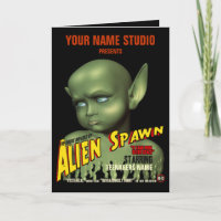 Placa de aniversário do Poster de Filme B da alien