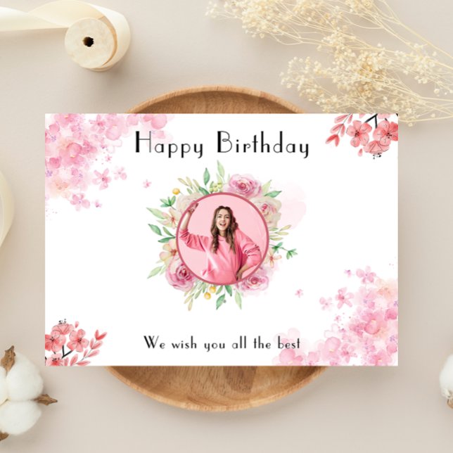 Cartão Placa de aniversário imprimível (Printable Birthday Card)