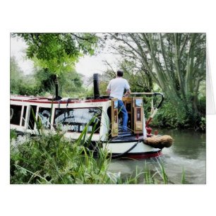 CARTÃO PLACA DE BARCOS ESTREITOS