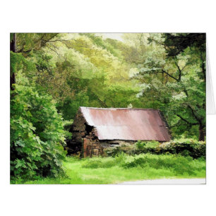 CARTÃO PLACA DE BARNS ANTIGO