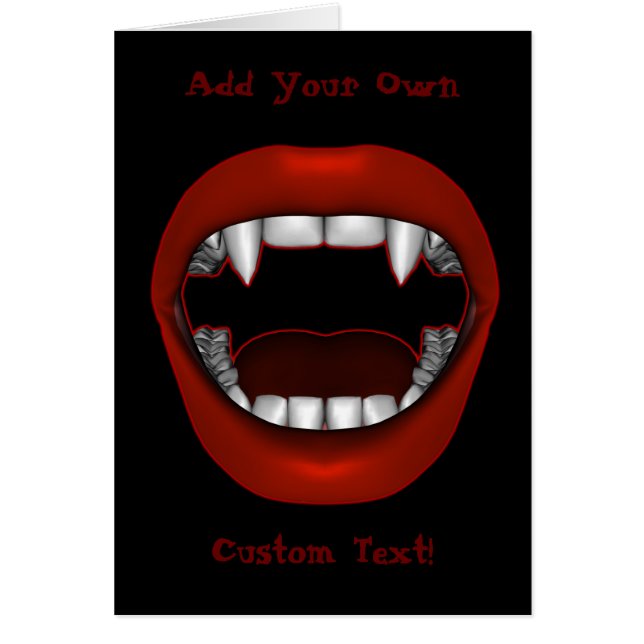 Cartão Placa de Boca Vamp (Frente)