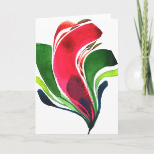 Cartão Placa de bordo Mini 001 da Flor