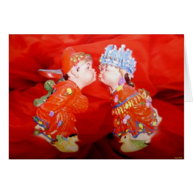 Cartão Placa de Casal feliz casada (Frente Horizontal)