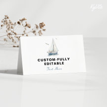 Placa de Comida Náutica Dobrada para veleiro Editá