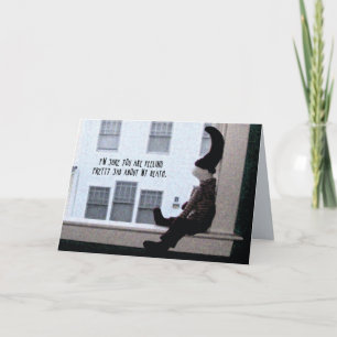 Cartão Placa de Condolências Inversa 3