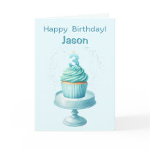 Placa de Cupcake personalizada