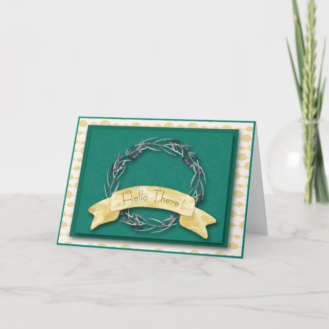 Cartão Placa de Dentro vazio (Frente)