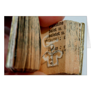 Cartão Placa de Desenho da Jaqueta do DicofrAngle Miniatu