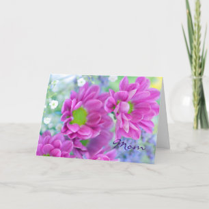 Cartão Placa de Dia de as mães