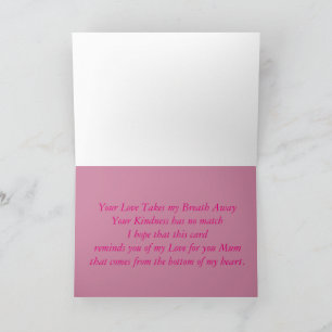 Cartão Placa de dia de as mães