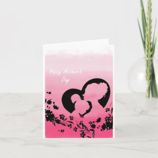 Cartão Placa de dia de as mães