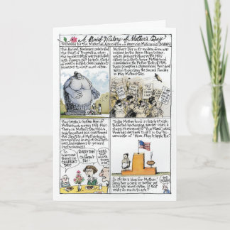 Cartão Placa de dia de as mães