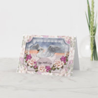 Placa De dia de as mães Com Swan E Rosas