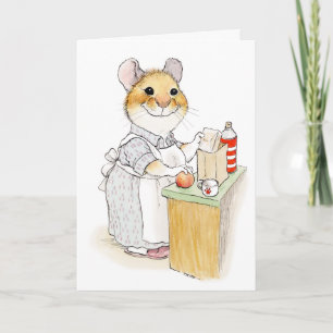 Cartão Placa de Dia de as mães da mãe de almoço