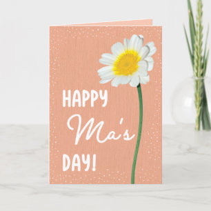 Cartão Placa de dia de as mães para Mãe