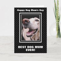 Placa de dia de as mães para Mãe de cães