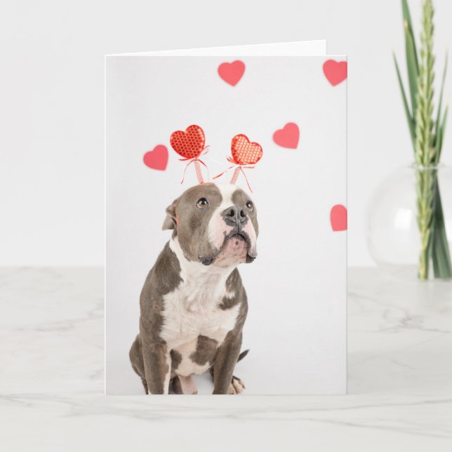 Cartão Placa de dia de os namorados (Frente)