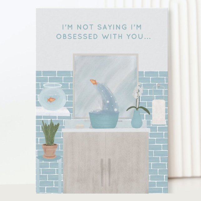 Cartão Placa de Dia de os namorados engraçada (Criador carregado)