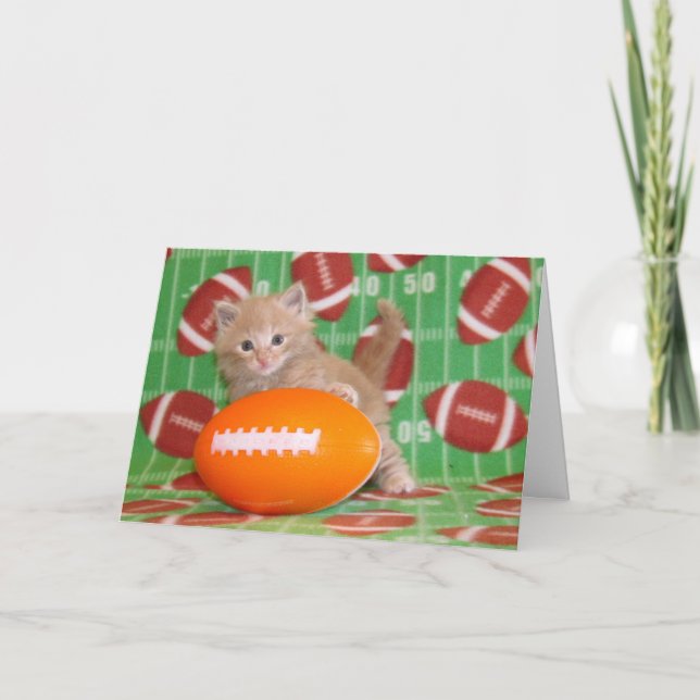 Cartão Placa de dia de os pais de um gato Legal para outr (Frente)