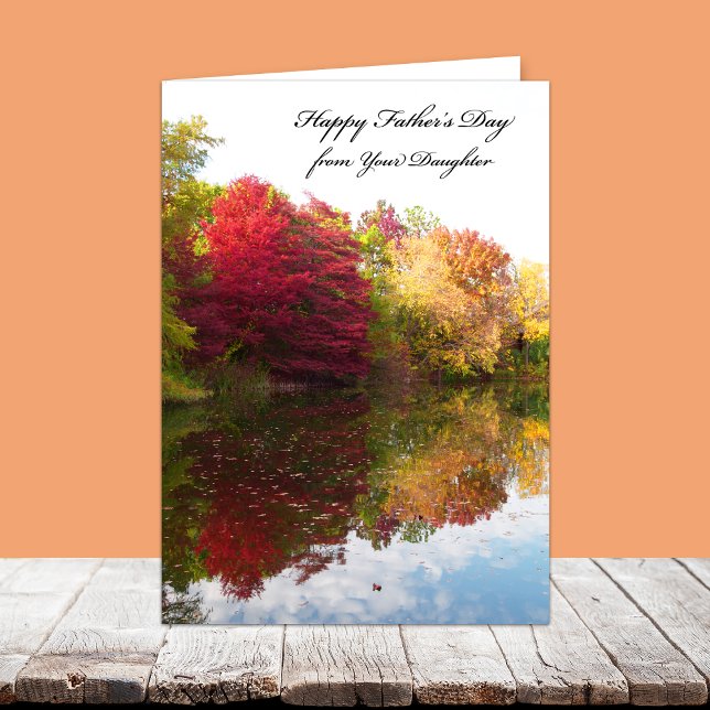 Cartão Placa de dia de os pais do adaptador (Criador carregado)