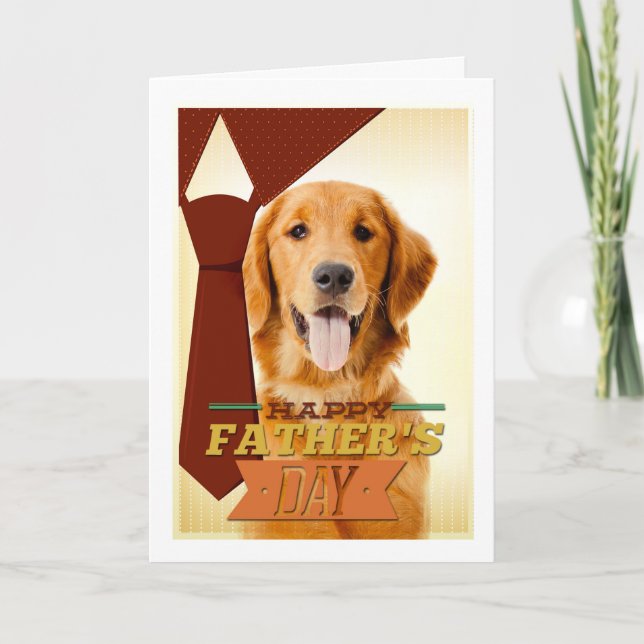 Cartão Placa de Dia de os pais do ouro (Frente)