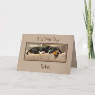 Cartão Placa de "Dia de os pais" engraçada com pino de ce