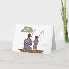 Cartão Placa de Dia de os pais Feliz