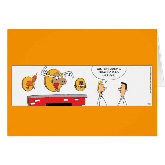 Cartão Placa de driver inválida (Frente Horizontal)