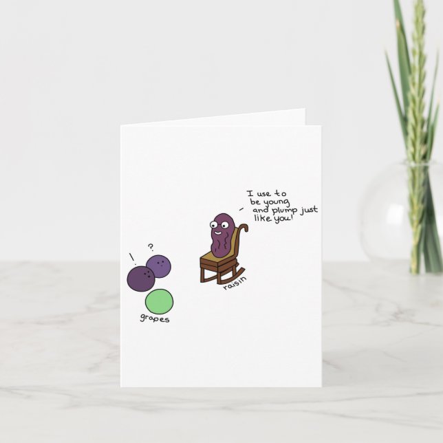 Cartão Placa de elevação do vazio Avô (Frente)